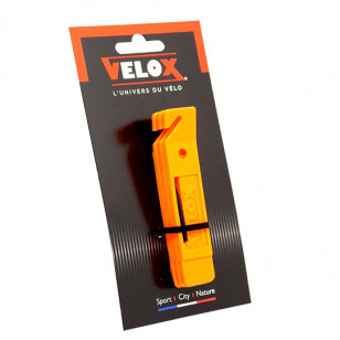 OUTIL DEMONTE PNEU VELO VELOX PLASTIQUE ORANGE BLISTER (JEU DE 3) OUTILLAGES sur le site du spécialiste des deux roues O-TAKE...