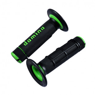 REVETEMENT/POIGNEE DOMINO A020 CROSS DOUBLE DENSITE NOIR/VERT (PR) 118MM Revêtements et Poignées sur le site du spécialiste d...