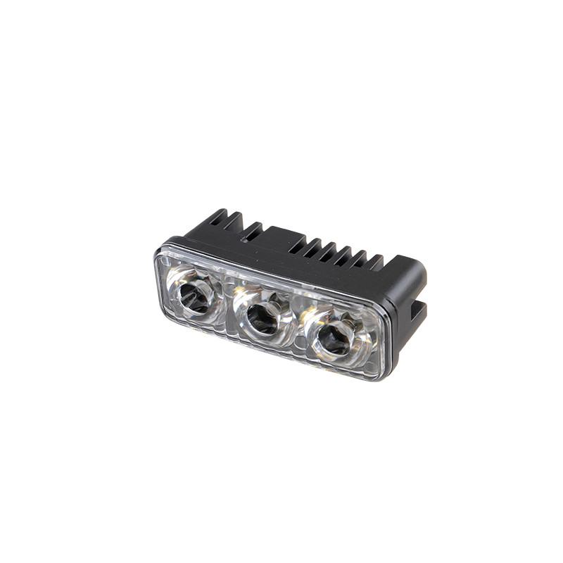 OPTIQUE / PROJECTEUR / ECLAIRAGE ADDITIONNEL TUN'R* LED NOIR ORIENTABLE X1 12V 10W L85MM Éclairages sur le site du spécialist...