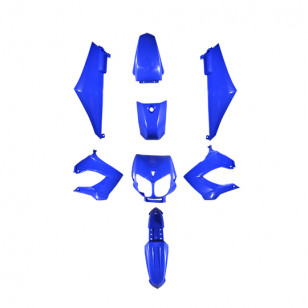 CARROSSERIE MOTO TUN'R KIT ADAPT. DERBI SENDA XTREME / XRACE 2000-2011 / DRD →2006 BLEU (8 PIECES) Carrosseries sur le site d...