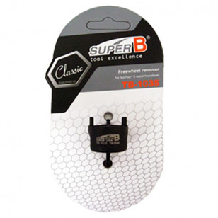 OUTIL DEMONTE ROUE LIBRE SUPER B TB-1035 COMPATIBLE SUNTOUR 2 ERGOTS (CLASSIC)