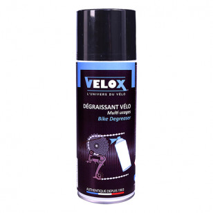 NETTOYANT/DEGRAISSANT VELO MULTI VELOX (AEROSOL 400ML) ATELIER sur le site du spécialiste des deux roues O-TAKET.COM