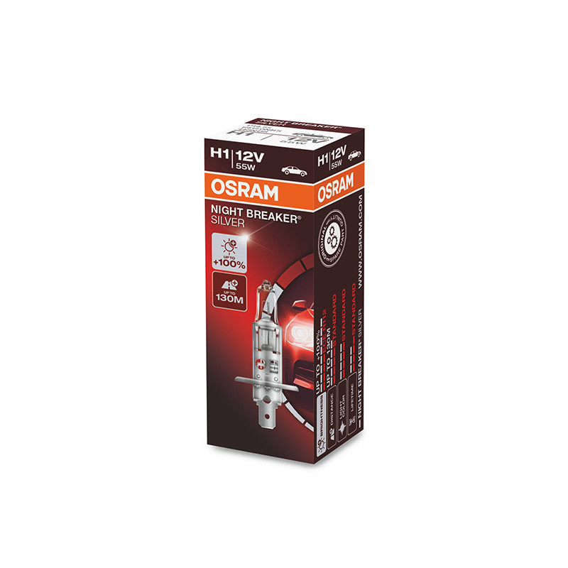 LAMPE/AMPOULE 12V 55W (H1) OSRAM PROJECTEUR SCOOTER sur le site du spécialiste des deux roues O-TAKET.COM