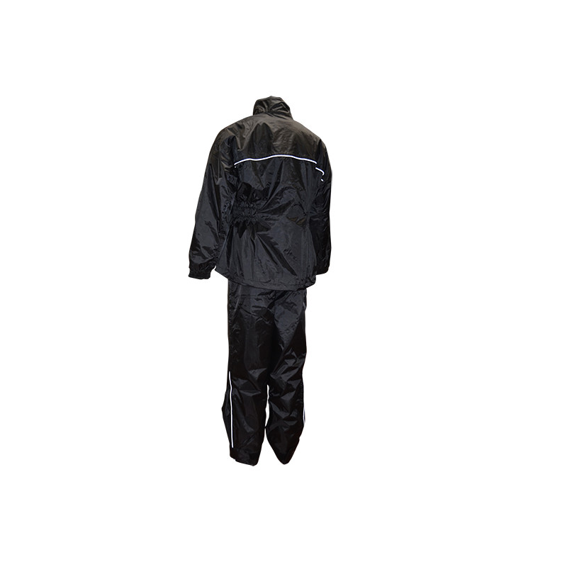 VESTE + PANTALON PLUIE TRENDY NOIR (ENSEMBLE 2 PIECES) TAILLE M Vêtements pluie sur le site du spécialiste des deux roues O-T...