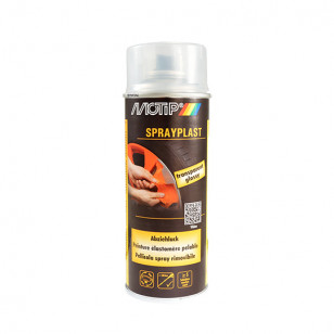 BOMBE PEINTURE MOTIP TRANSPARENT (400ML) SPRAYPLAST RETIRABLE ATELIER sur le site du spécialiste des deux roues O-TAKET.COM