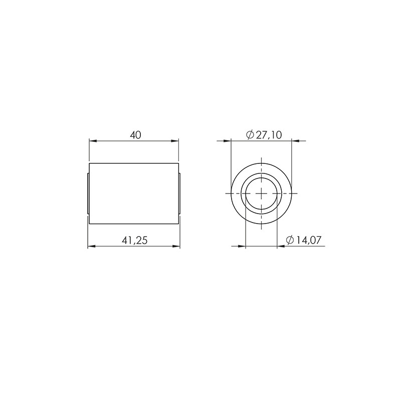 SILENTBLOC BRAS OSCILLANT MOTO ADAPT. YAMAHA/MBK DT50/XLIMIT 2003→/MALAGUTI XTM/XSM (X1) 50 À BOITE sur le site du spécialist...