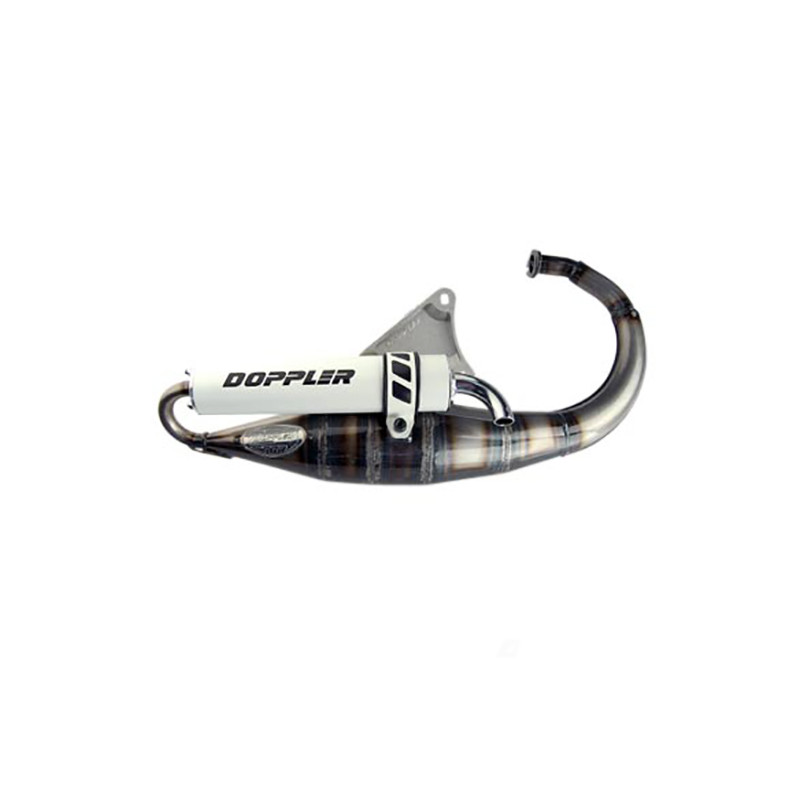POT SCOOTER DE DOPPLER S3R EVOLUTION ADAPT. SPEEDFIGHT / VIVACITY / TREKKER / TKR SIL. BLANC Échappements sur le site du spéc...