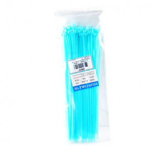 COLLIER RILSAN PLASTIQUE BLEU LONG 3,6X250 MM (X100) ATELIER sur le site du spécialiste des deux roues O-TAKET.COM