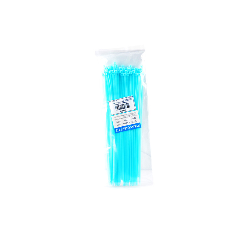 COLLIER RILSAN PLASTIQUE BLEU LONG 3,6X250 MM (X100) ATELIER sur le site du spécialiste des deux roues O-TAKET.COM