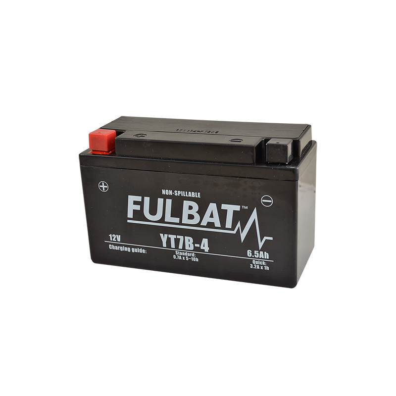 BATTERIE YT7B-4 (BS) FULBAT 12V6.5AH LG150 L65 H93 (SLA - SANS ENTRETIEN) Batteries sur le site du spécialiste des deux roues...