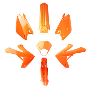 CARROSSERIE MOTO TUN'R KIT ADAPT. RIEJU MRT / MRT PRO / 125 MARATHON ORANGE (7 PIECES) Carrosseries sur le site du spécialist...