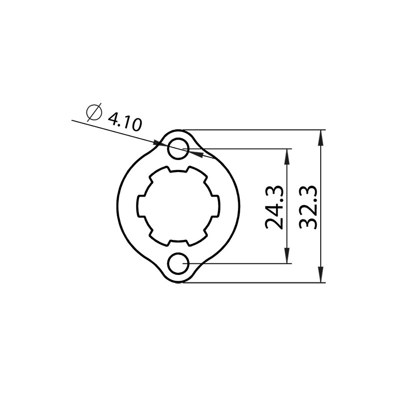PLAQUETTE MAINTIEN PIGNON SORTIE BOITE MOTO ADAPT. DERBI EURO2/EURO3/EURO4 SPECIFIQUE 11 D 50 À BOITE sur le site du spéciali...