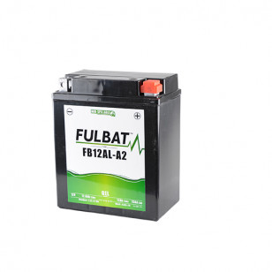 BATTERIE YB12AL-A2 FULBAT 12V12AH LG134 L80 H160 (GEL - SANS ENTRETIEN) Batteries sur le site du spécialiste des deux roues O...