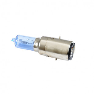 LAMPE/AMPOULE 12V 35/35W (BA20D) FLOSSER PROJECTEUR HALOGENE BLEU SCOOTER sur le site du spécialiste des deux roues O-TAKET.COM