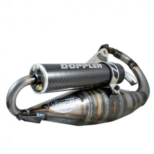 POT SCOOTER DE DOPPLER S3R EVOLUTION ADAPT. BOOSTER / BW'S / STUNT / SLIDER SILENCIEUX CARBONE Échappements sur le site du sp...