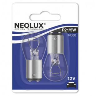 LAMPE/AMPOULE 12V 21/5W (BAY15D) NEOLUX FEU+STOP (BLISTER DE 2) SCOOTER sur le site du spécialiste des deux roues O-TAKET.COM