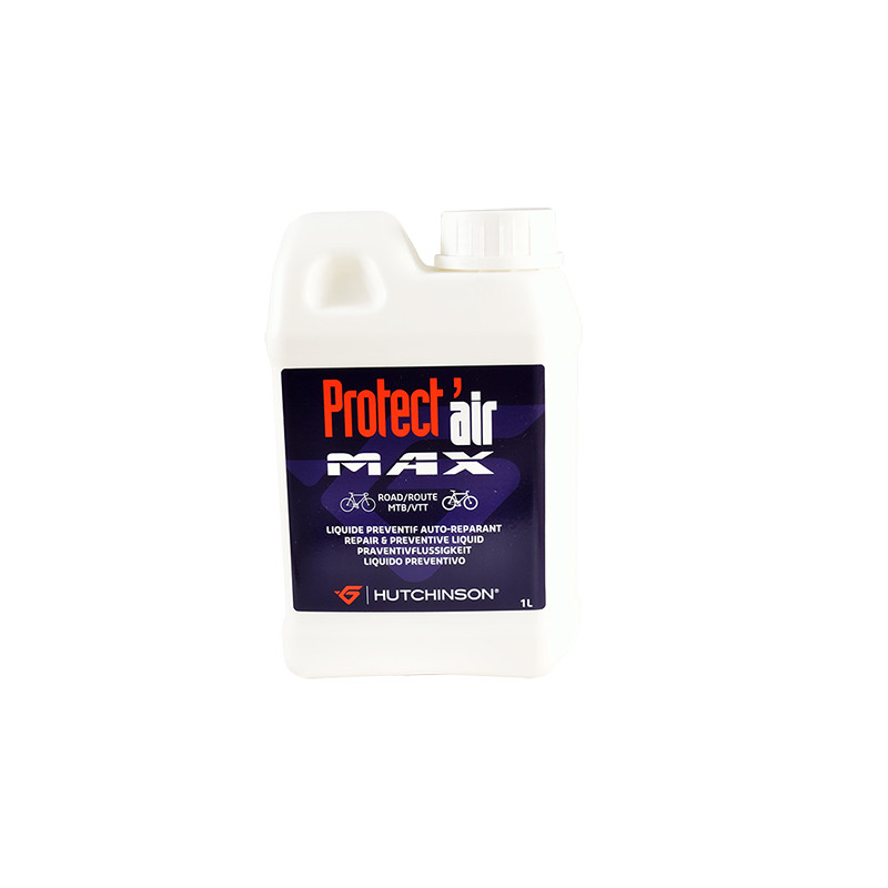 LIQUIDE PREVENTIF ANTI CREVAISON HUTCHINSON PROTECT'AIR MAX (1L) ATELIER sur le site du spécialiste des deux roues O-TAKET.COM