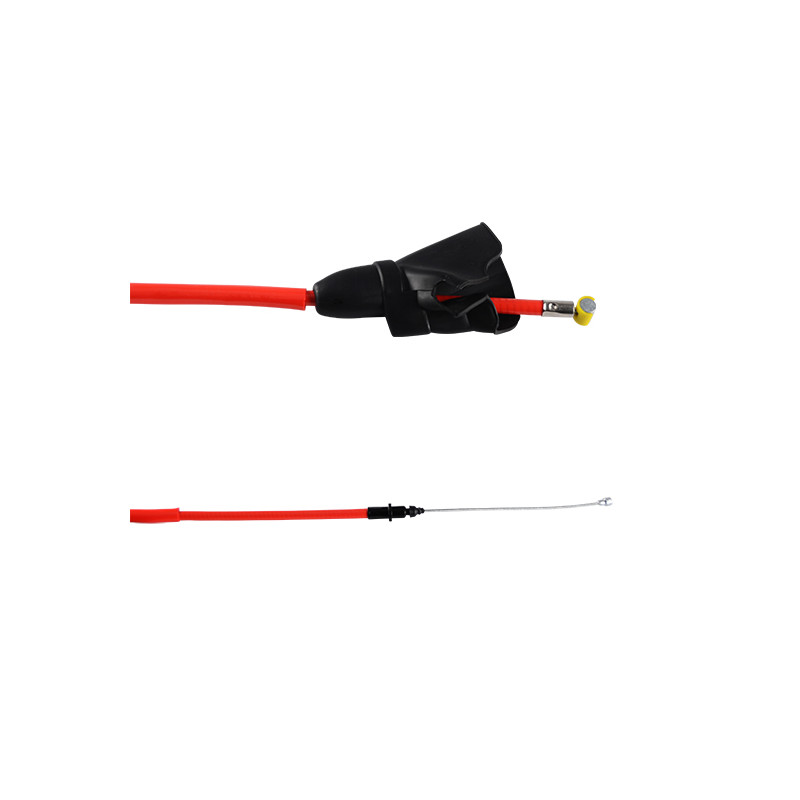 TRANSMISSION / CABLE EMBRAYAGE MOTO DOPPLER TEFLON ADAPT. BETA RR50 - ROUGE Câbles et Transmissions sur le site du spécialist...