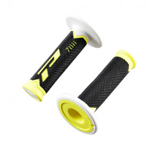 REVETEMENT/POIGNEE PROGRIP 788 JAUNE FLUO/NOIR/BLANC (PR) TRIPLE DENSITE Revêtements et Poignées sur le site du spécialiste d...