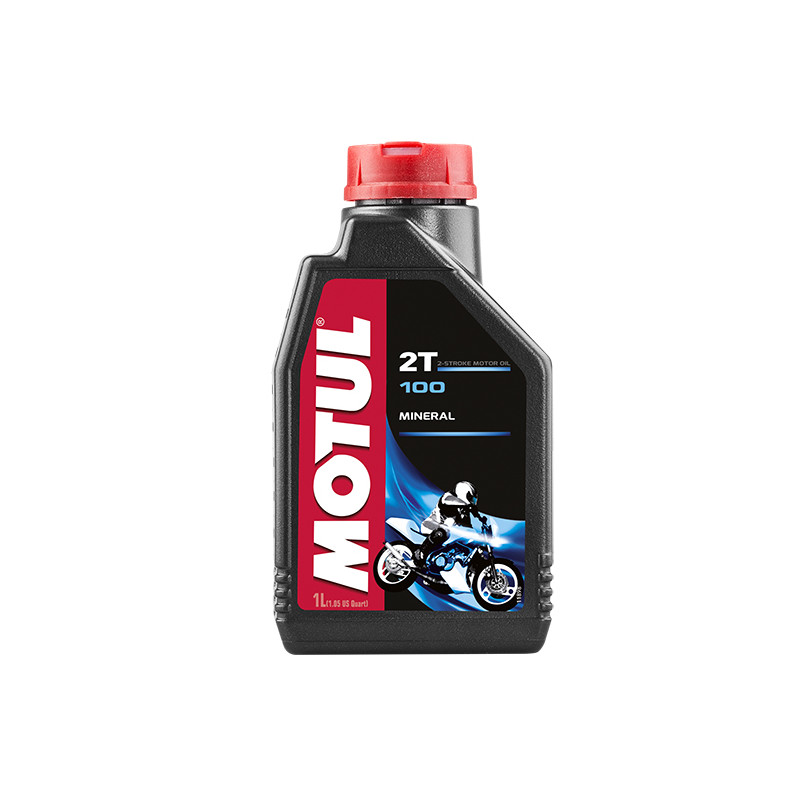 HUILE MOTEUR 2T MOTUL 100 (1L) LUBRIFIANTS sur le site du spécialiste des deux roues O-TAKET.COM
