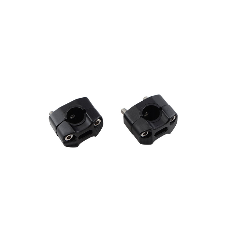 PONTET REHAUSSE GUIDON MOTO TUN'R NOIR POUR GUIDON 22.2 / 28.6MM (X2) Guidons sur le site du spécialiste des deux roues O-TAK...