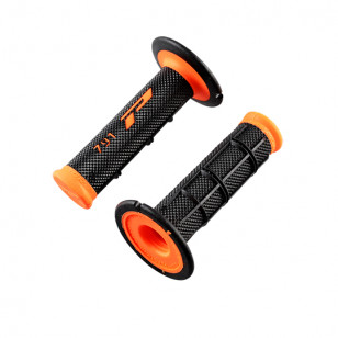 REVETEMENT/POIGNEE PROGRIP 791 ORANGE FLUO/NOIR (PR) DOUBLE DENSITE 115MM Revêtements et Poignées sur le site du spécialiste ...