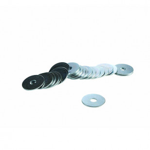 RONDELLE PLATE ACIER 6X19 (BOITE DE 50) ATELIER sur le site du spécialiste des deux roues O-TAKET.COM