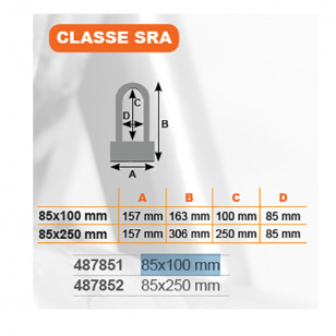 ANTIVOL U RANGERS  85X100 - CLASSE SRA