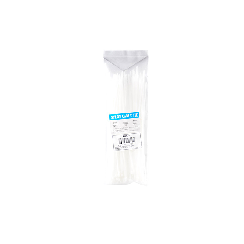 COLLIER RILSAN PLASTIQUE BLANC LONG 2,6X200 MM (X100) ATELIER sur le site du spécialiste des deux roues O-TAKET.COM