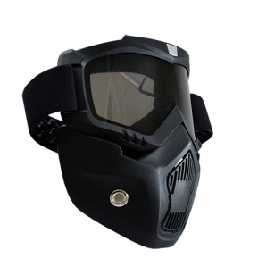 MASQUE CASQUE JET TRENDY 19 T-101 DARK KNIGHT NOIR MAT Masques Cross sur le site du spécialiste des deux roues O-TAKET.COM