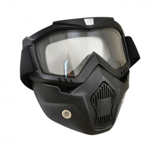 MASQUE CASQUE JET TRENDY 19 T-101 DARK KNIGHT NOIR MAT Masques Cross sur le site du spécialiste des deux roues O-TAKET.COM