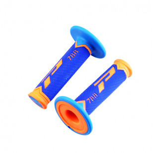 REVETEMENT/POIGNEE PROGRIP 788 ORANGE FLUO/BLEU (PR) TRIPLE DENSITE 115MM Revêtements et Poignées sur le site du spécialiste ...