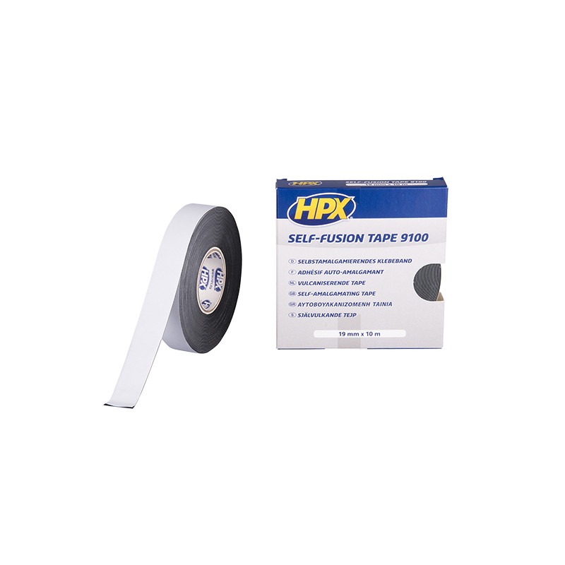 RUBAN ADHESIF HPX VULCANISANT 19MM X 10M (ROULEAU) - NOIR X1 ATELIER sur le site du spécialiste des deux roues O-TAKET.COM