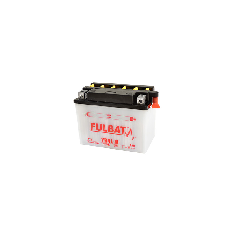 BATTERIE YB4L-B FULBAT 12V4AH LG120 L70 H92 (LIVRE SANS ACIDE) Batteries sur le site du spécialiste des deux roues O-TAKET.COM BATTERIE YB4L-B FULBAT 12V4AH LG120 L70 H92 (LIVRE SANS ACIDE) Batteries sur le site du spécialiste des deux roues O-TAKET.COM