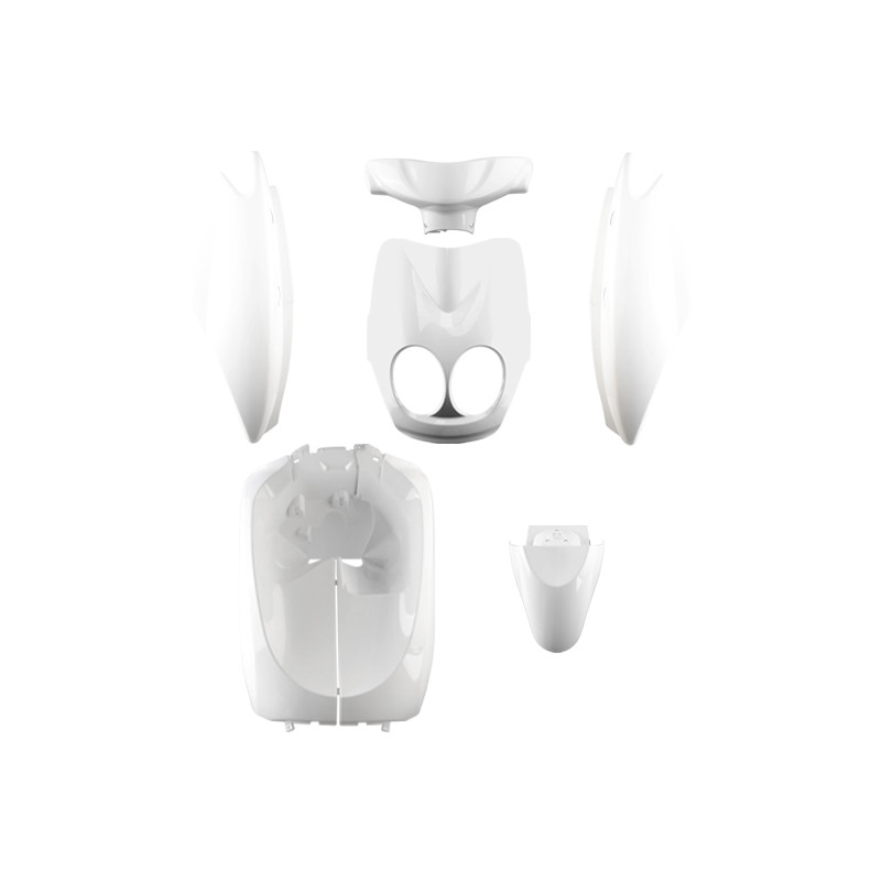 CARROSSERIE SCOOTER TUN'R KIT TYPE ORIGINE ADAPT. OVETTO / NEOS 2008-2011 BLANC (7 PIECES) Carrosseries sur le site du spécia...