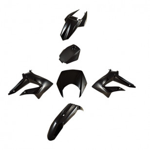 CARROSSERIE MOTO TUN'R KIT ADAPT. DERBI SENDA DRD RACING 2011→ / RCR / SMT 2011-2017 NOIR (6 PC) Carrosseries sur le site du ...