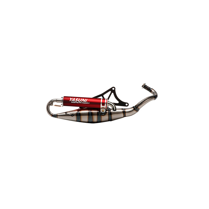 POT SCOOTER DE YASUNI R ADAPT. TYPHOON / NRG / STALKER / DNA / ICE / SR50 R SILENCIEUX ROUGE Échappements sur le site du spéc...