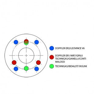 SILENCIEUX / CARTOUCHE MOTO DOPPLER ER1 NOIR MONTAGE UNIVERSEL D.70MM (50 A BOITE) Échappements sur le site du spécialiste de...