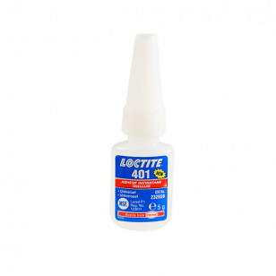 OUTIL REPARATION/FIXATION - LOCTITE 401 COLLE TYPE SUPER GLUE (TUBE 5G) ADHESIF INSTANTANE ATELIER sur le site du spécialiste...