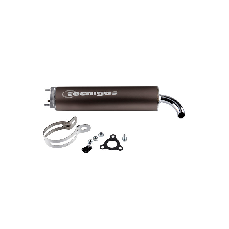 SILENCIEUX/CARTOUCHE SCOOTER TECNIGAS NEXT R (ALU TITANE) 3 FIXATIONS SCOOTER sur le site du spécialiste des deux roues O-TAK...