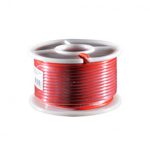 FIL ELECTRIQUE SECTION 1.50MM ROUGE - ROULEAU DE 25M ATELIER sur le site du spécialiste des deux roues O-TAKET.COM