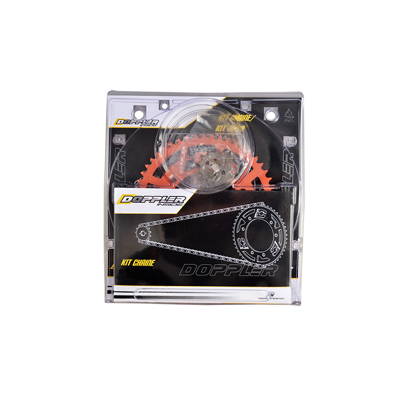 KIT CHAINE DOPPLER ALU ADAPT. X-POWER / TZR 2003→ 420 53DTS D54/ 4 FIX ALU ROUGE Kits chaînes sur le site du spécialiste des ...
