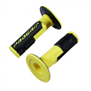 REVETEMENT/POIGNEE PROGRIP 801 NOIR/JAUNE FLUO (PR) DOUBLE DENSITE 115MM Revêtements et Poignées sur le site du spécialiste d...