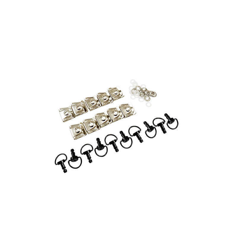 VIS QUART DE TOUR TUN'R CARROSSERIE TYPE DZUS NOIR DIAM 6 (KIT DE 10) Visserie sur le site du spécialiste des deux roues O-TA...