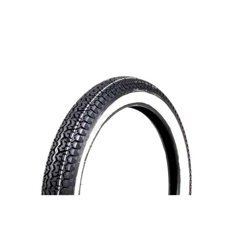 PNEU CYCLO 17" 2 3/4 X 17 MITAS B7 TL/TT 47J FLANC BLANC CYCLO/SOLEX sur le site du spécialiste des deux roues O-TAKET.COM