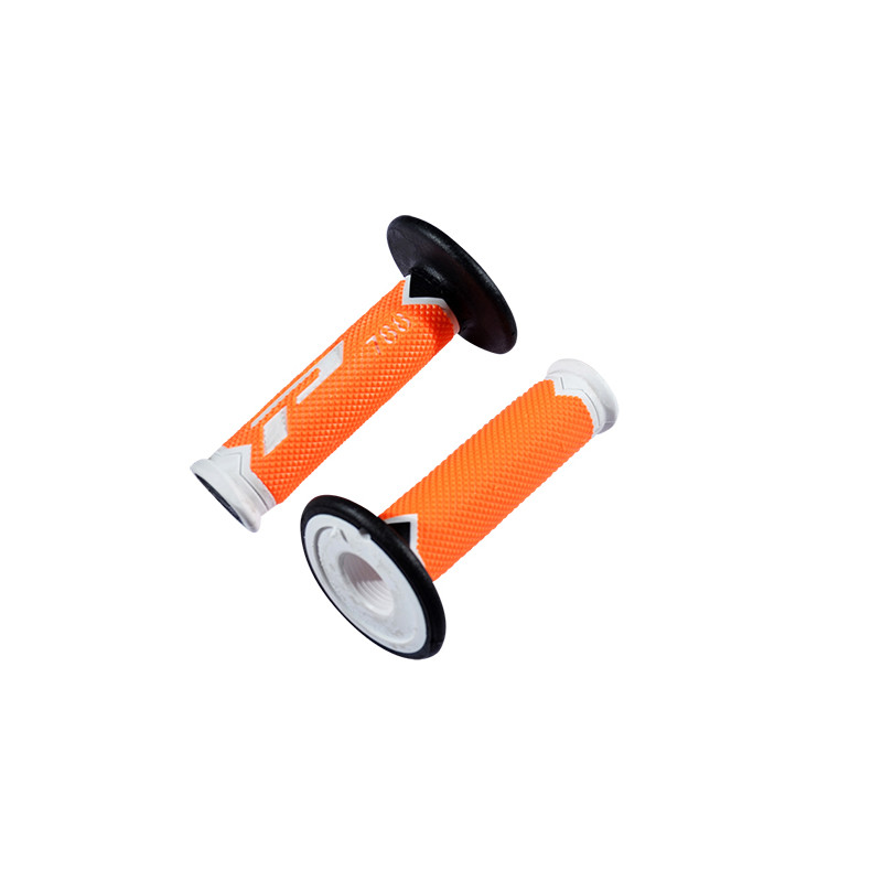 REVETEMENT/POIGNEE PROGRIP 788 ORANGE/BLANC (PR) TRIPLE DENSITE 115MM Revêtements et Poignées sur le site du spécialiste des ...