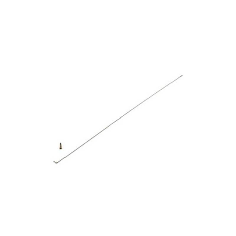 RAYON 3.00MM ACIER GALVANISE L195 AVEC ECROU (X1) CYCLO/MOTO 50 À BOITE sur le site du spécialiste des deux roues O-TAKET.COM