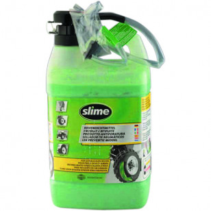 LIQUIDE PREVENTIF ANTI CREVAISON SLIME (BIDON 3.8L) AVEC POMPE DOSEUSE ATELIER sur le site du spécialiste des deux roues O-TA...