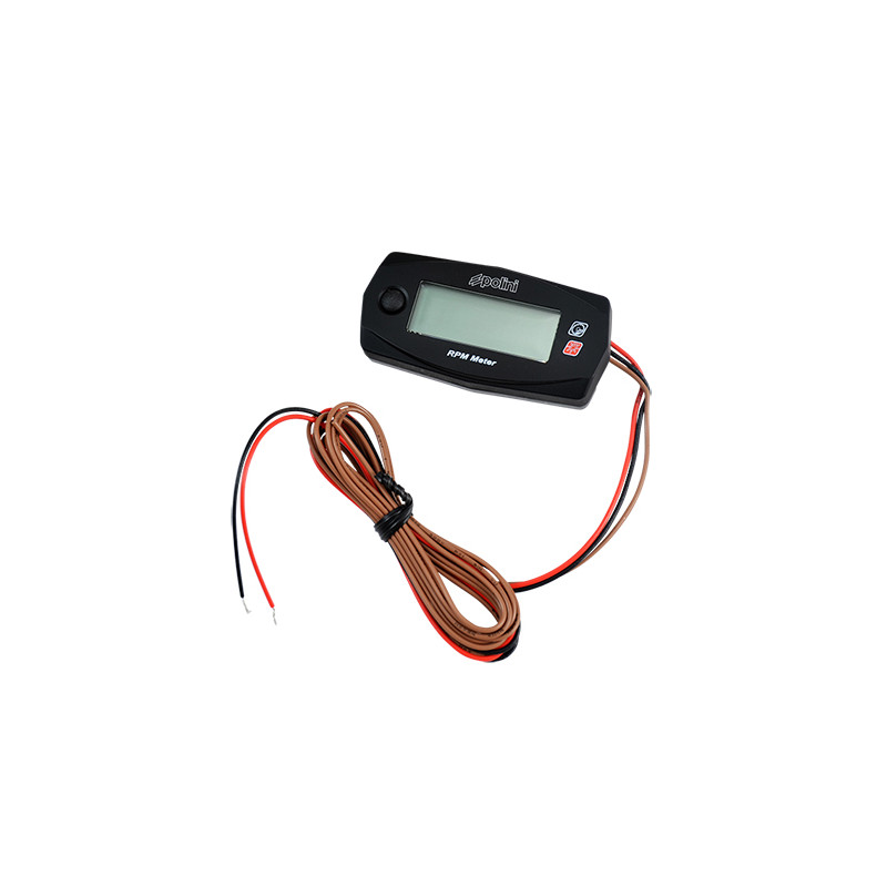 COMPTE TOURS POLINI ELECTRONIQUE DIGITAL LCD (15000TRS / MIN) - SANS SONDE LAMBDA - Compteur sur le site du spécialiste des d...