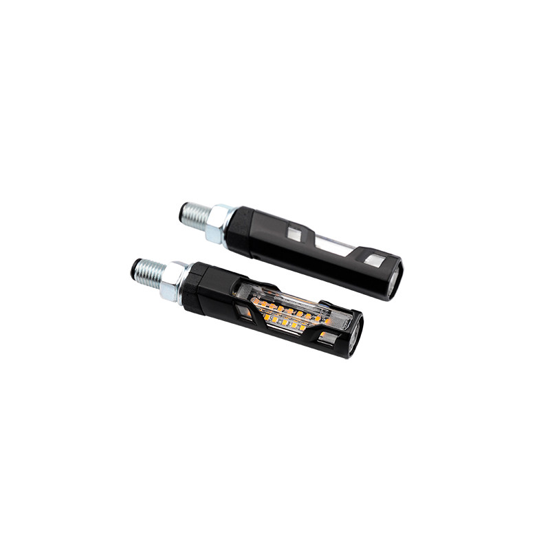CLIGNOTANT TUN'R NOIR ALU A LED SEQUENTIEL (PR) HOMOLOGUE CE Éclairages sur le site du spécialiste des deux roues O-TAKET.COM